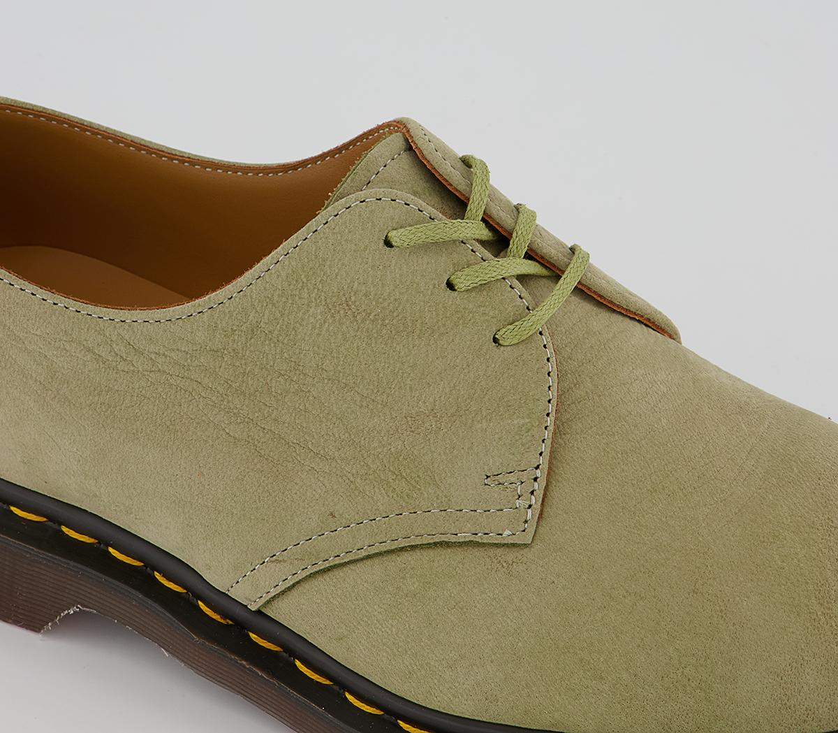 Dr. Martens 1461 3 Eye Shoes Mie Dr. Martens 1461 3 Eye Shoes Mie Green Nubuck