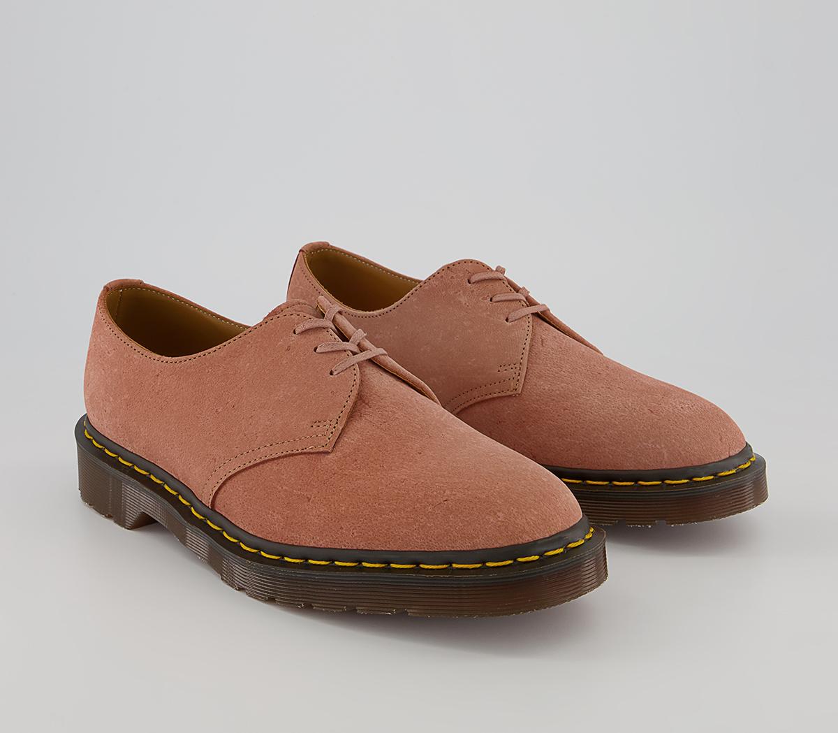 Dr. Martens1461 3 Eye Made in England ShoesPink Nubuck