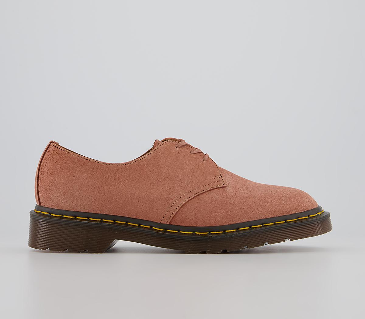 Dr. Martens1461 3 Eye Made in England ShoesPink Nubuck