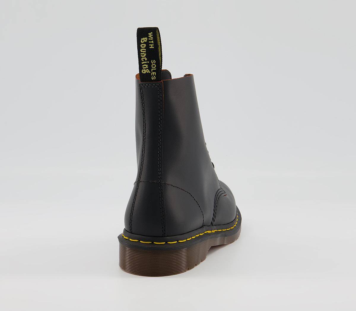 Dr. Martens Vintage 1460 8 Eye Boots Dr. Martens Vintage 1460 8 Eye Boots Black Quilon