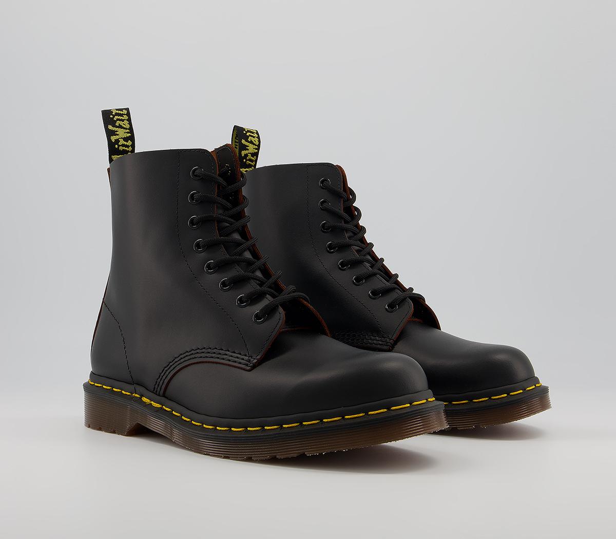Dr. Martens Vintage 1460 8 Eye Boots Dr. Martens Vintage 1460 8 Eye Boots Black Quilon