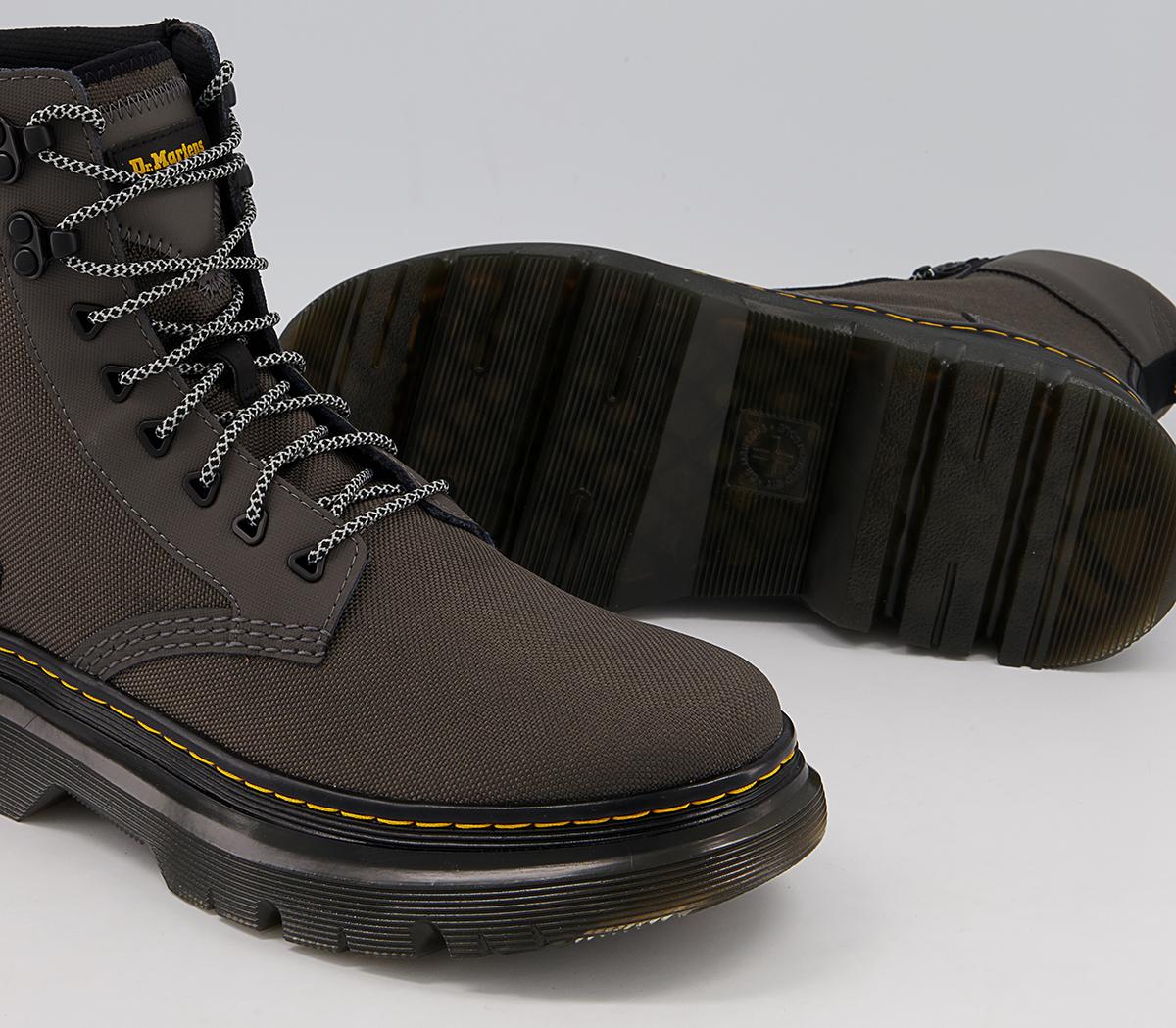 Dr. Martens Tarik 8 Tie Boots Dr. Martens Tarik 8 Tie Boots Gunmetal