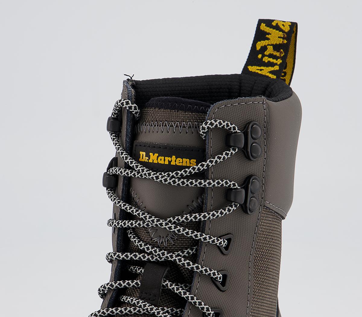Dr. Martens Tarik 8 Tie Boots Dr. Martens Tarik 8 Tie Boots Gunmetal