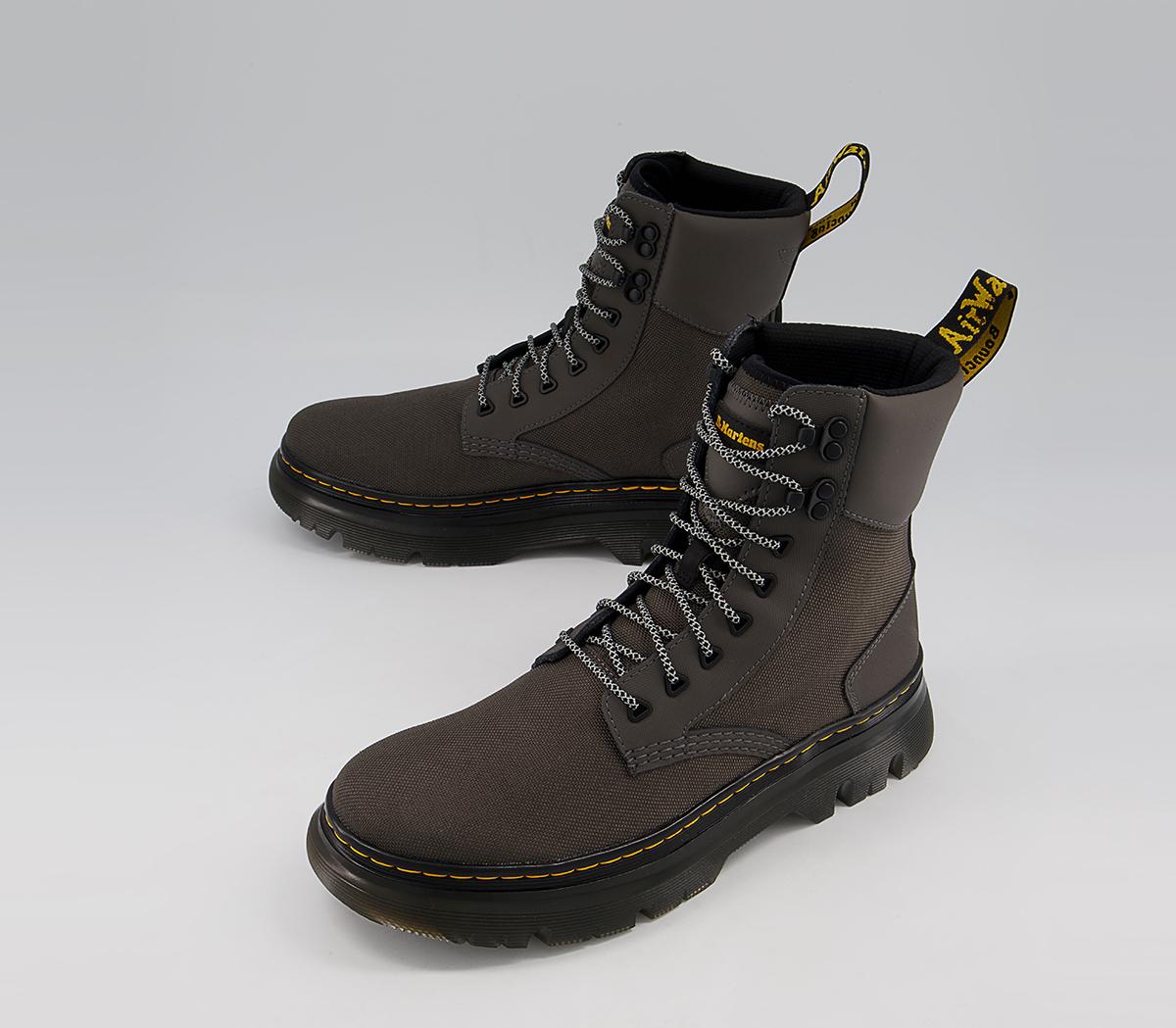 Dr. Martens Tarik 8 Tie Boots Dr. Martens Tarik 8 Tie Boots Gunmetal