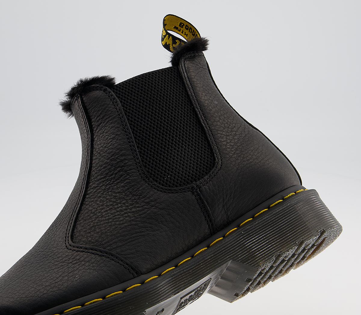 Dr. Martens 2976 Fur Lined Chelsea Boots M Dr. Martens 2976 Fur Lined Chelsea Boots M Black