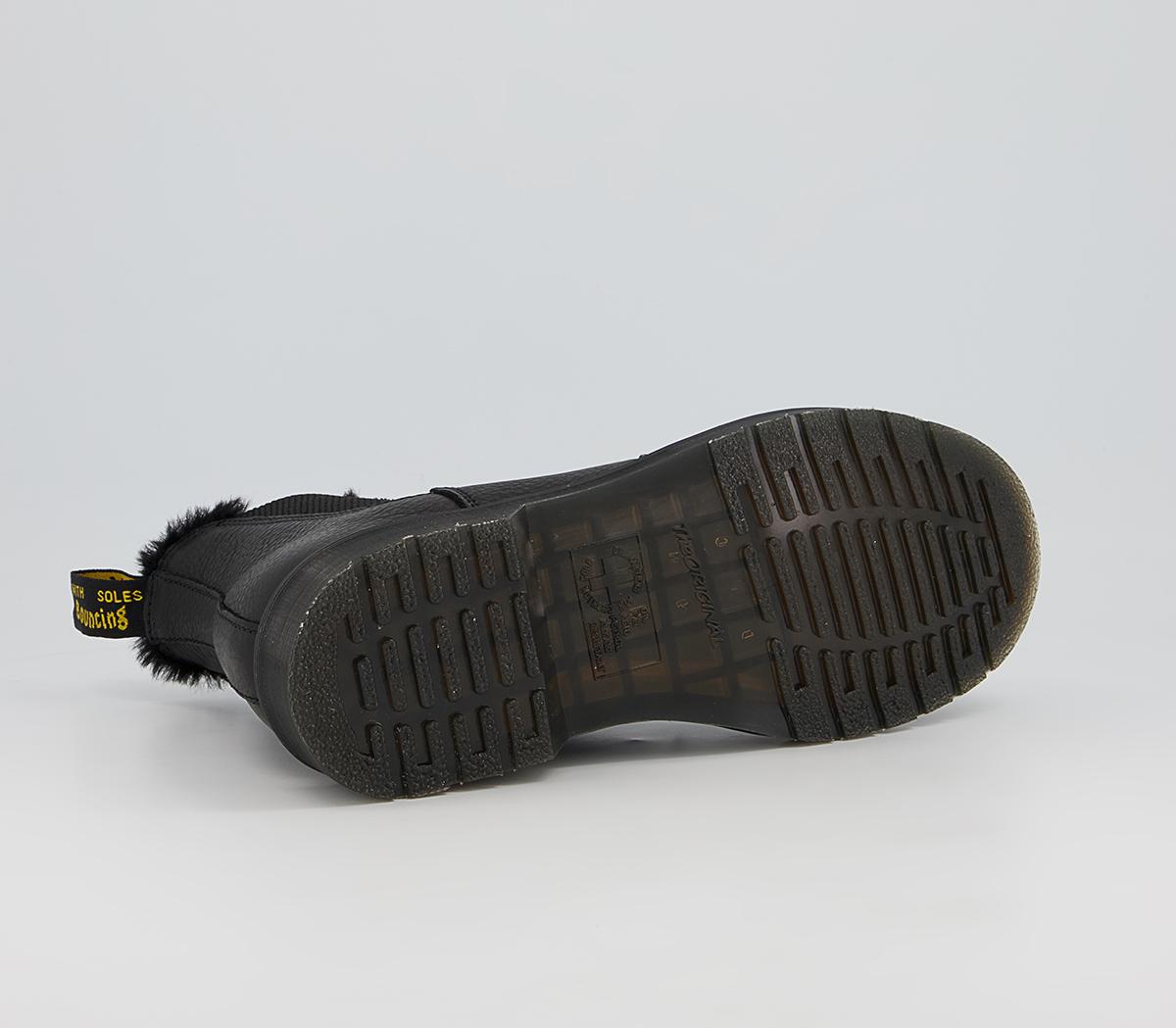 Dr. Martens 2976 Fur Lined Chelsea Boots M Dr. Martens 2976 Fur Lined Chelsea Boots M Black