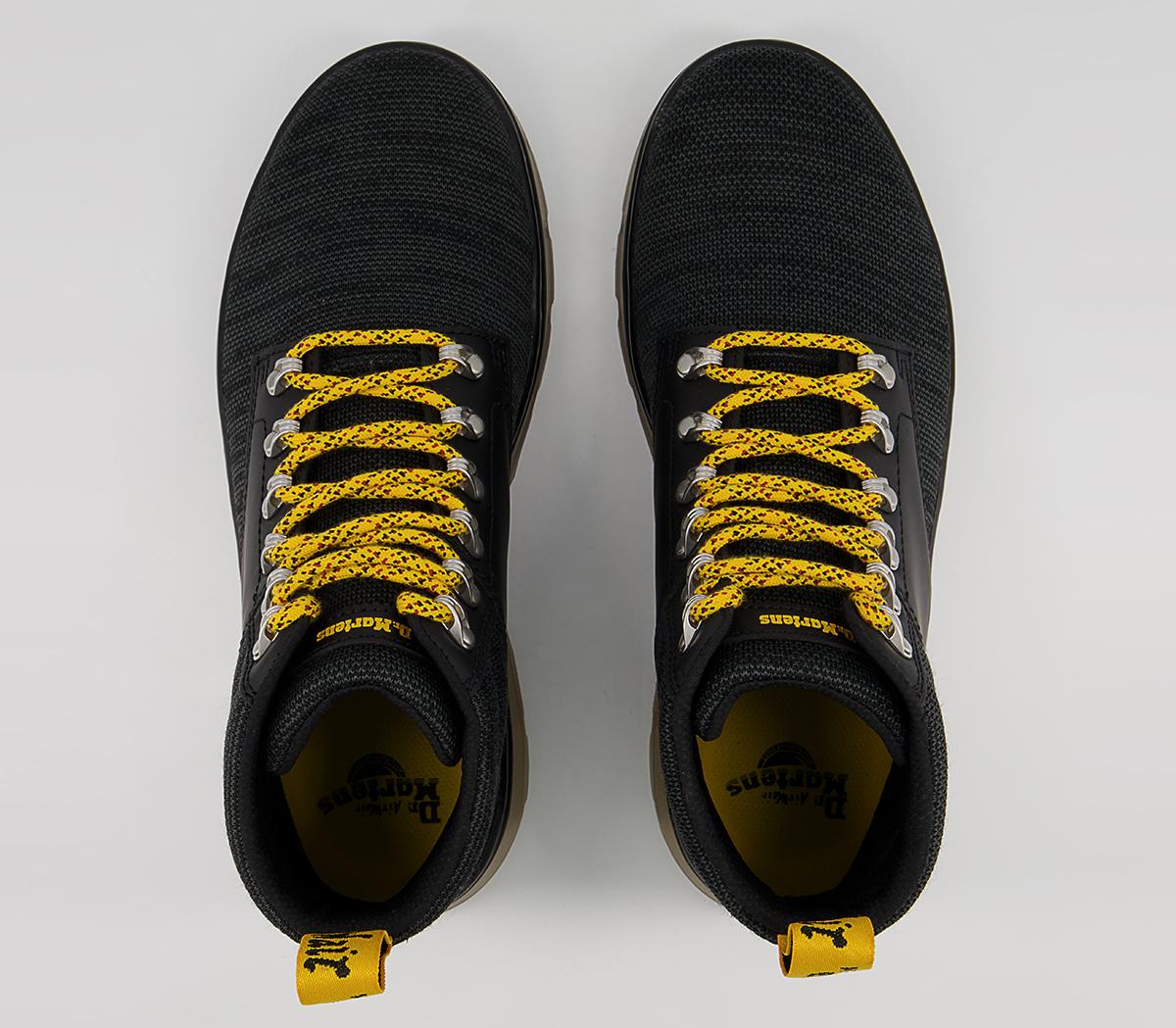 Dr. Martens Rakim 6 Tie Boots Dr. Martens Rakim 6 Tie Boots Black Black Gunmetal