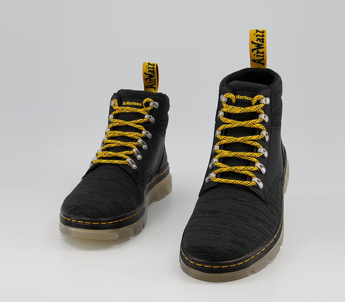 Dr. Martens Rakim 6 Tie Boots Dr. Martens Rakim 6 Tie Boots Black Black Gunmetal