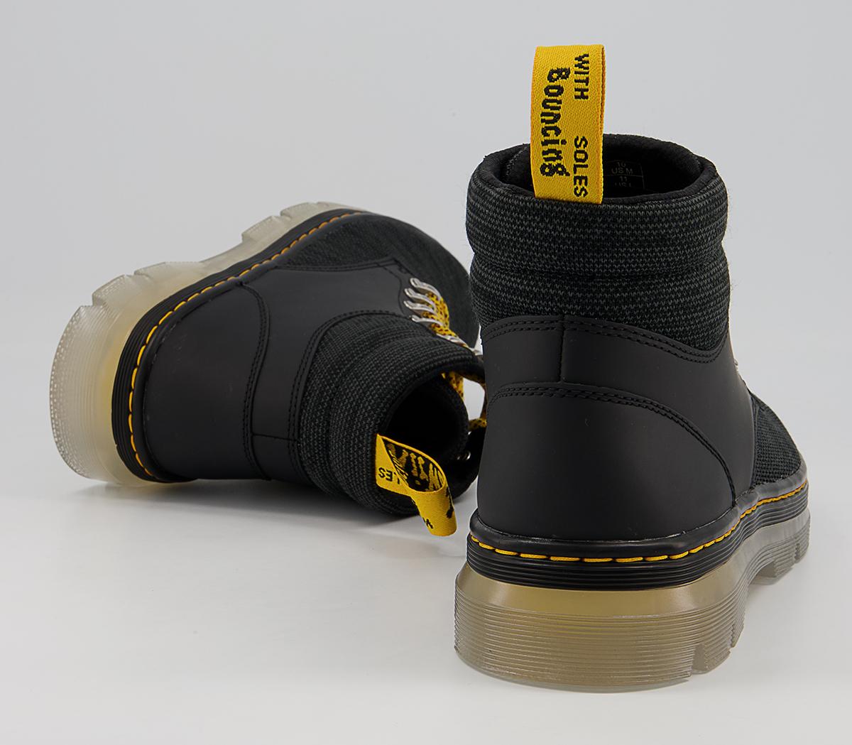 Dr. Martens Rakim 6 Tie Boots Dr. Martens Rakim 6 Tie Boots Black Black Gunmetal