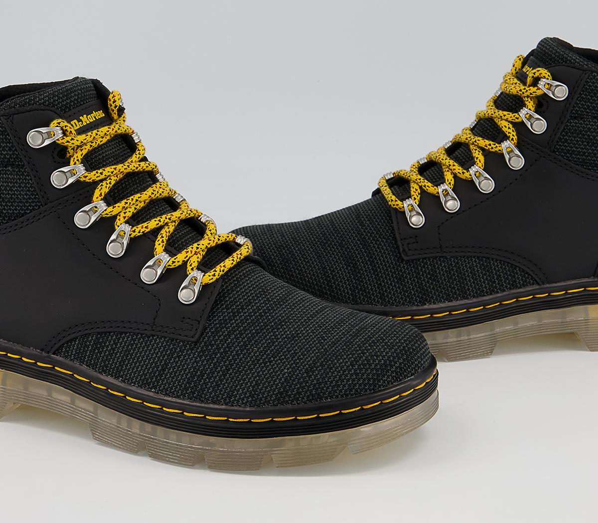 Dr. Martens Rakim 6 Tie Boots Dr. Martens Rakim 6 Tie Boots Black Black Gunmetal