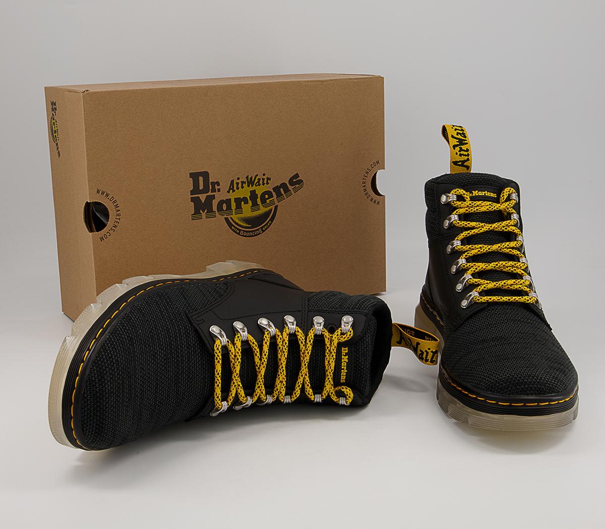 Dr. Martens Rakim 6 Tie Boots Dr. Martens Rakim 6 Tie Boots Black Black Gunmetal