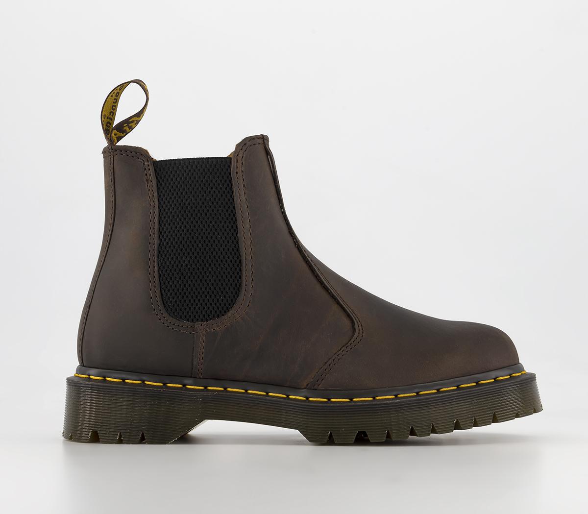 crazy horse chelsea boots