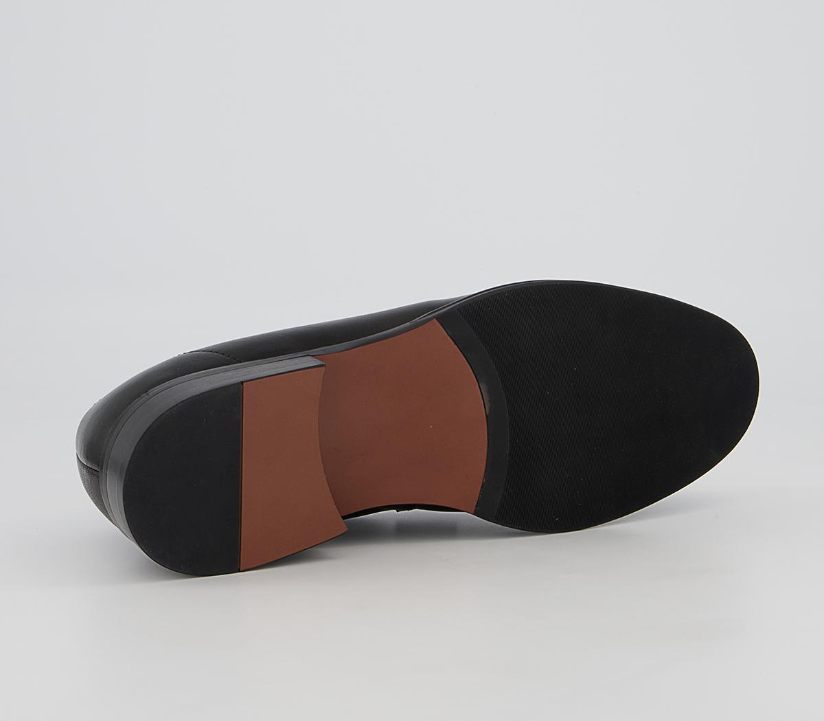 Office Milan Classic Saddle Loafers Office Milan Classic Saddle Loafers Black Leather
