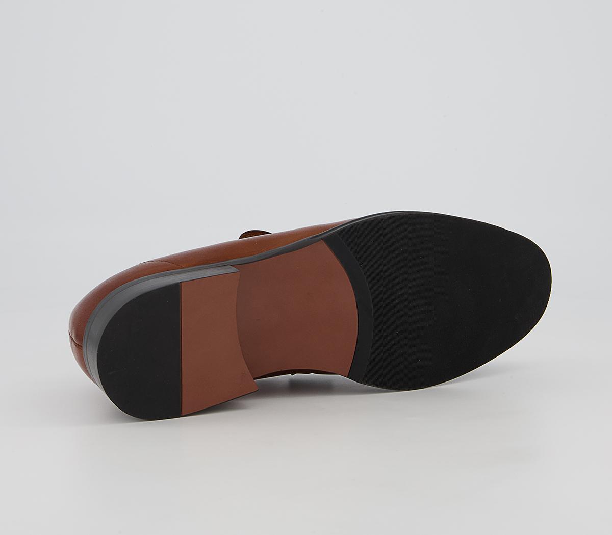 Office Milan Classic Saddle Loafers Office Milan Classic Saddle Loafers Tan Leather
