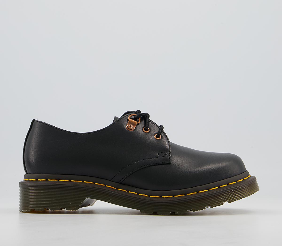 Dr. Martens Rose Gold Hardware Shoes Dr. Martens Rose Gold Hardware Shoes Black