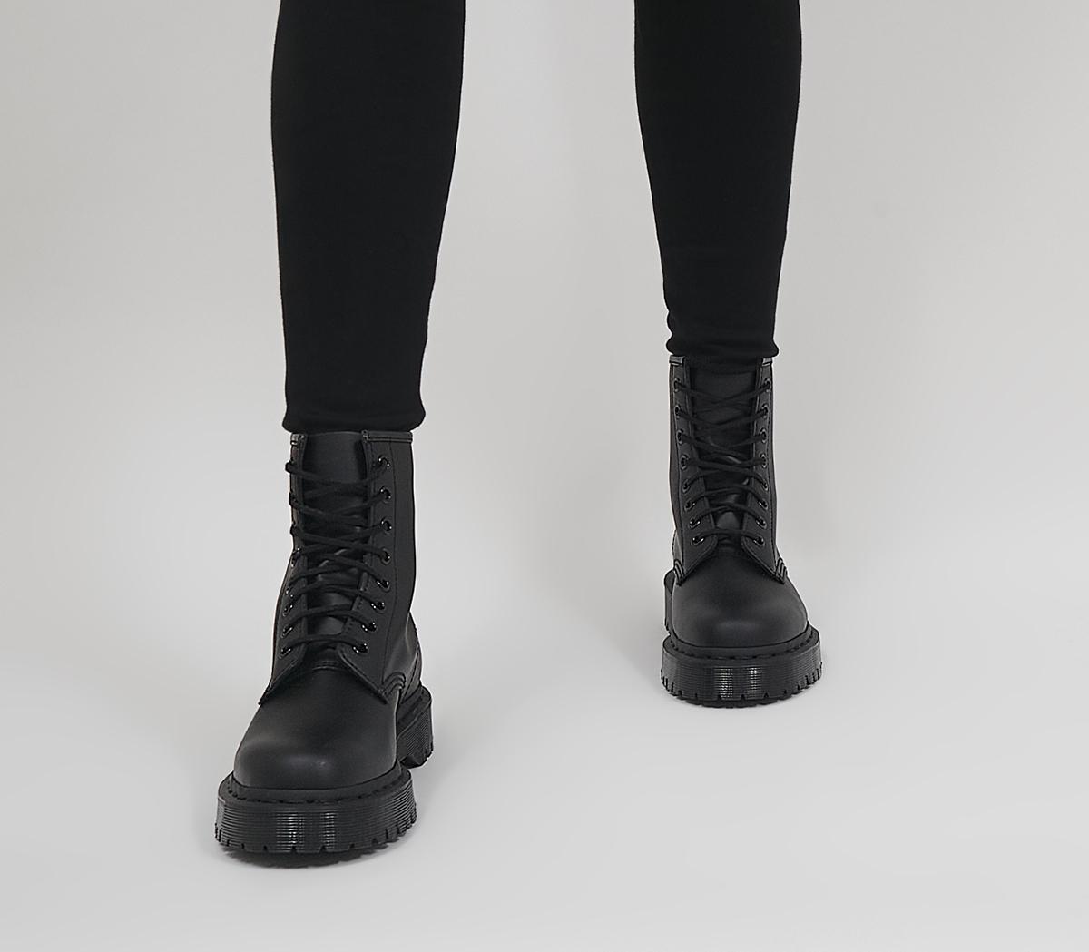 Dr martens black vegan outlet 1460 8 eye boots