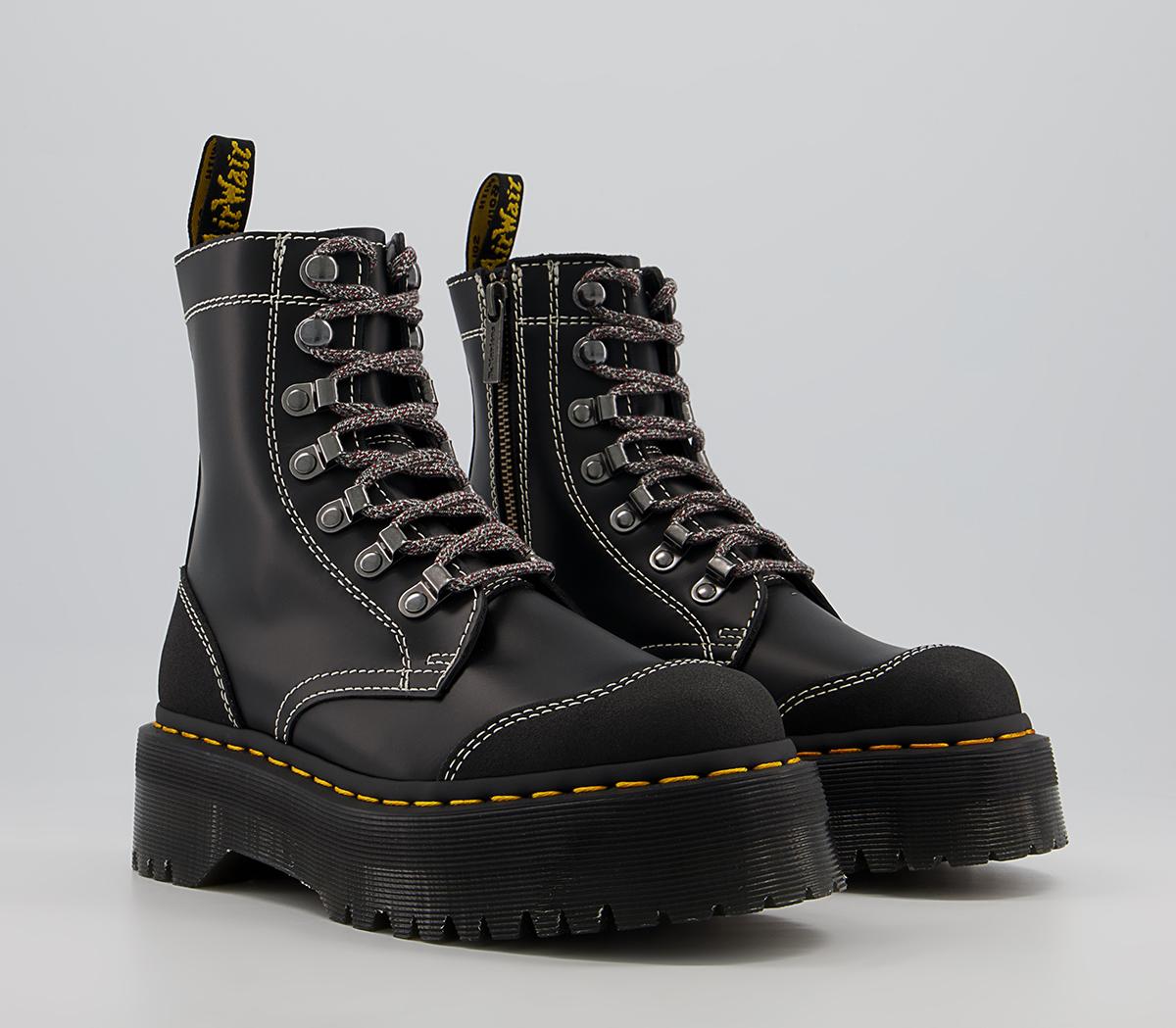 Dr. Martens Moreno Boots Black - Women's Ankle Boots