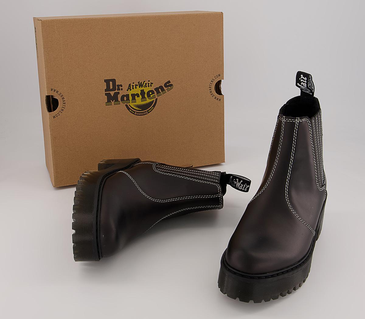 Dr. Martens Rometty Contrast Stitch Boots Dr. Martens Rometty Contrast Stitch Boots Black