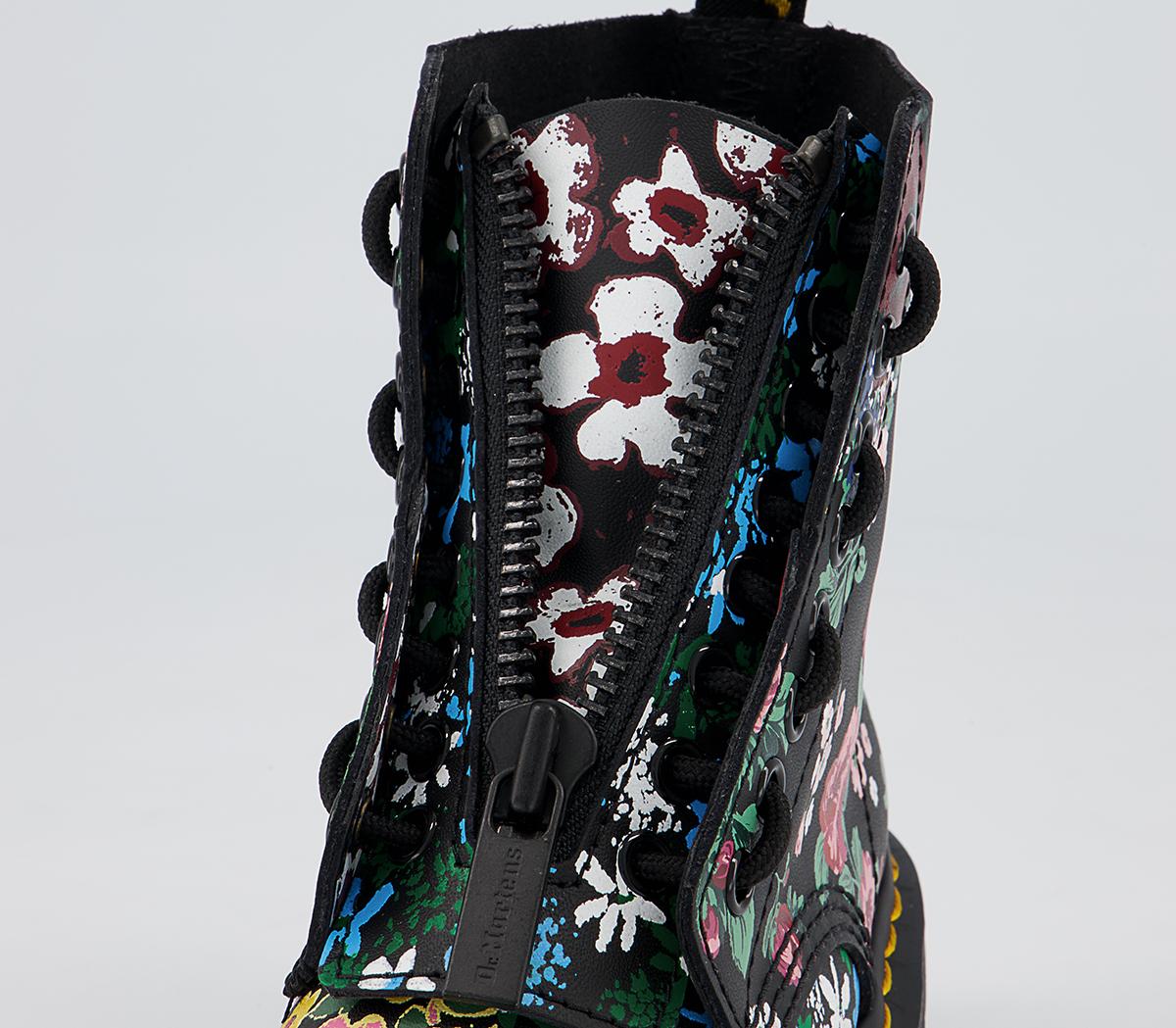 Dr. Martens Sinclair Floral Boots Dr. Martens Sinclair Floral Boots Black Multi
