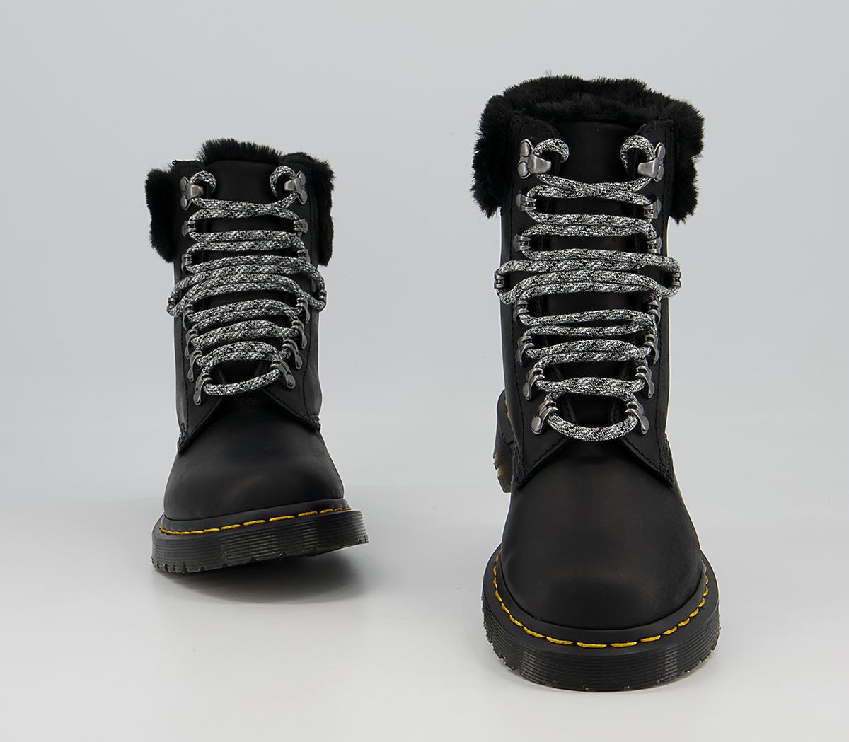 Dr. Martens 1460 Serena Collar Boots Dr. Martens 1460 Serena Collar Boots Black