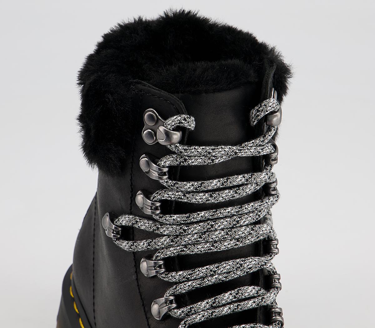Dr. Martens 1460 Serena Collar Boots Dr. Martens 1460 Serena Collar Boots Black
