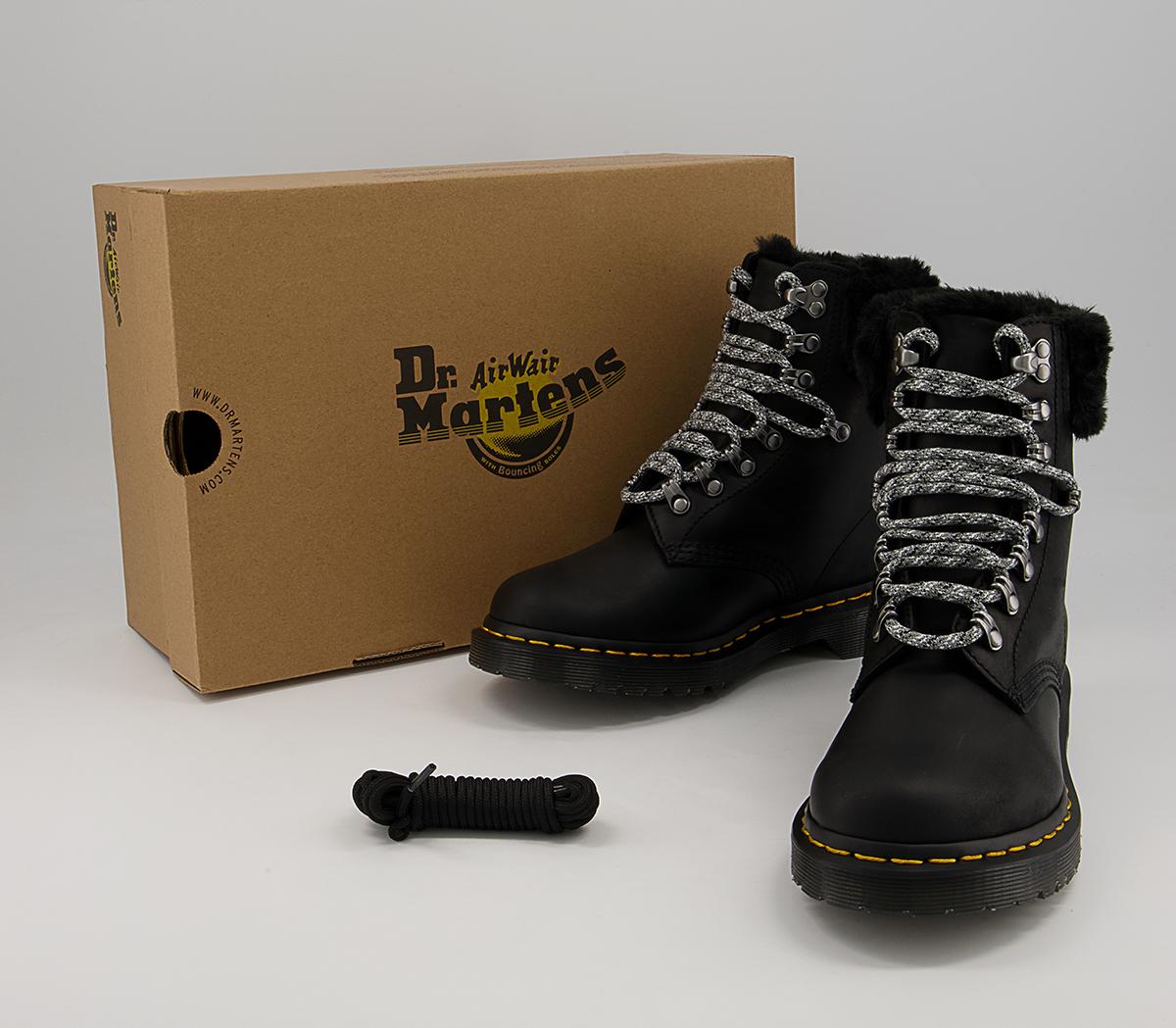 Dr. Martens 1460 Serena Collar Boots Dr. Martens 1460 Serena Collar Boots Black