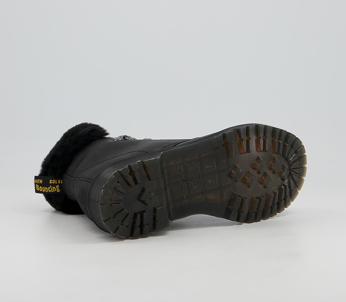 Dr. Martens 1460 Serena Collar Boots Dr. Martens 1460 Serena Collar Boots Black