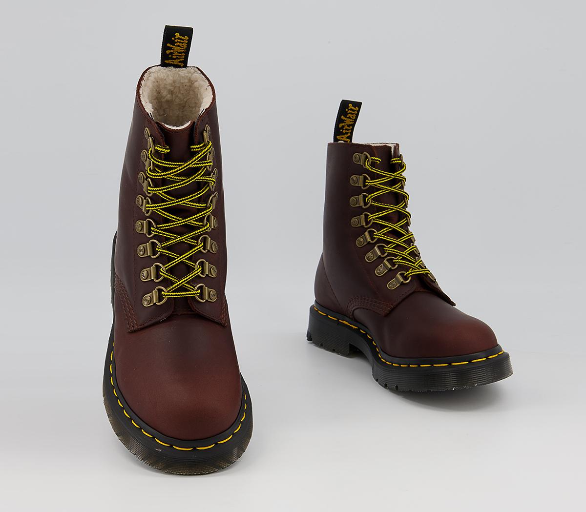 Dr. Martens 1460 Pascal Snowplow Boots Dr. Martens 1460 Pascal Snowplow Boots Dark Brown