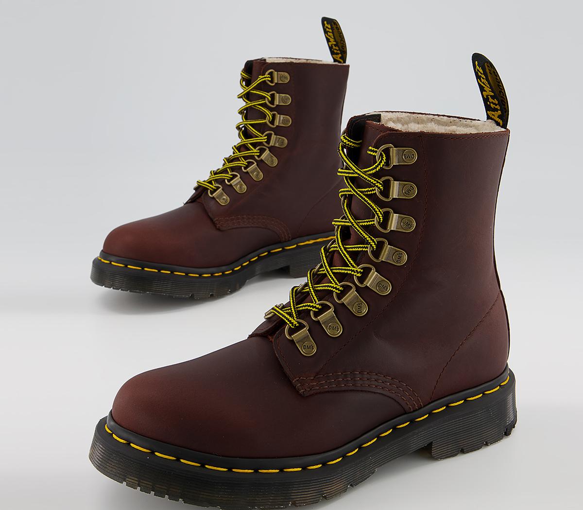 Dr. Martens 1460 Pascal Snowplow Boots Dr. Martens 1460 Pascal Snowplow Boots Dark Brown