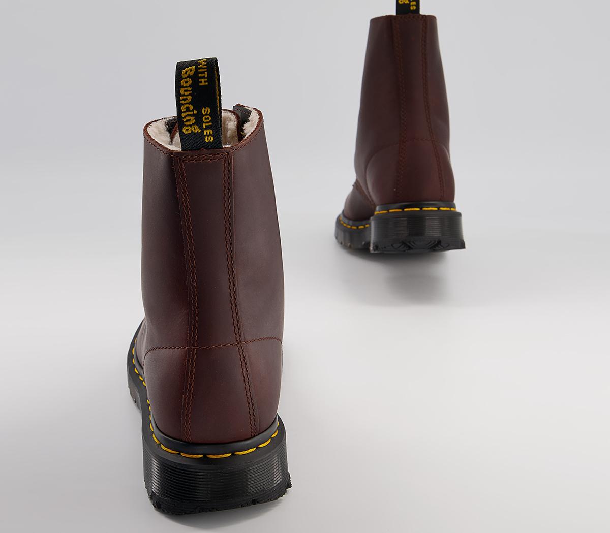 Dr. Martens 1460 Pascal Snowplow Boots Dr. Martens 1460 Pascal Snowplow Boots Dark Brown