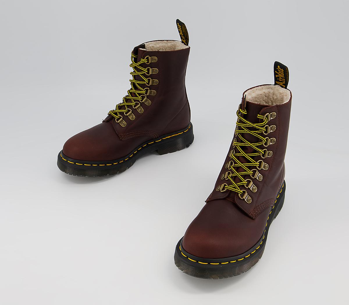 Dr. Martens 1460 Pascal Snowplow Boots Dr. Martens 1460 Pascal Snowplow Boots Dark Brown