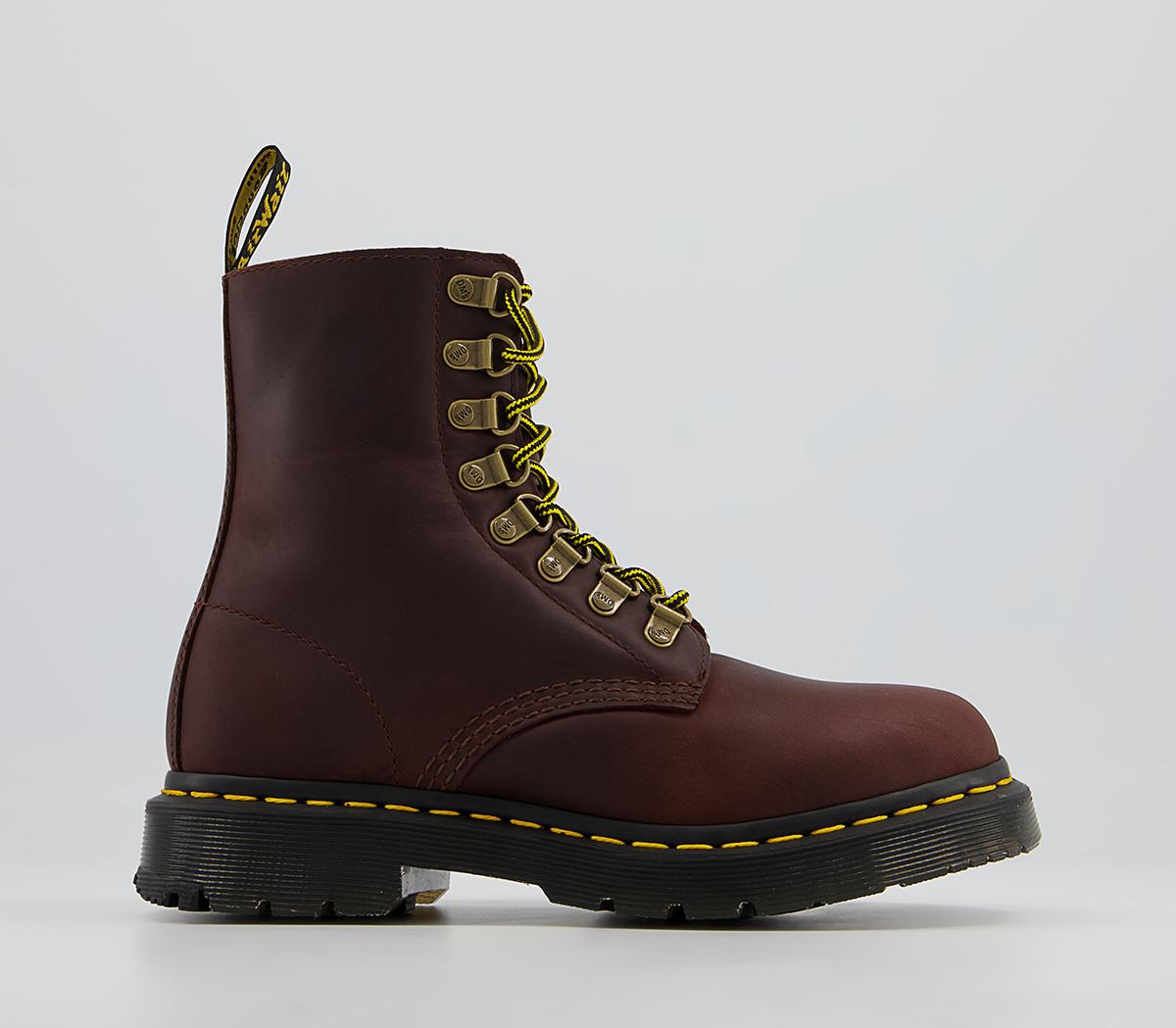 Dr. Martens 1460 Pascal Snowplow Boots Dr. Martens 1460 Pascal Snowplow Boots Dark Brown