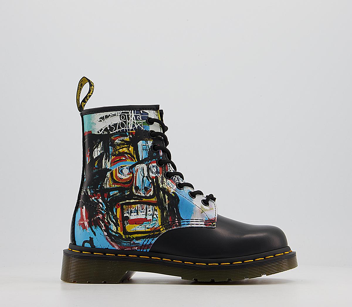 1460 basquiat leather ankle boots