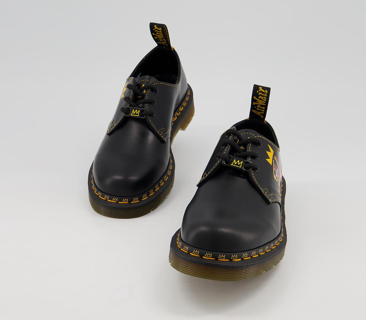 Dr. Martens 1461 Basquiat Shoes W Black Multi - Flat Shoes for Women