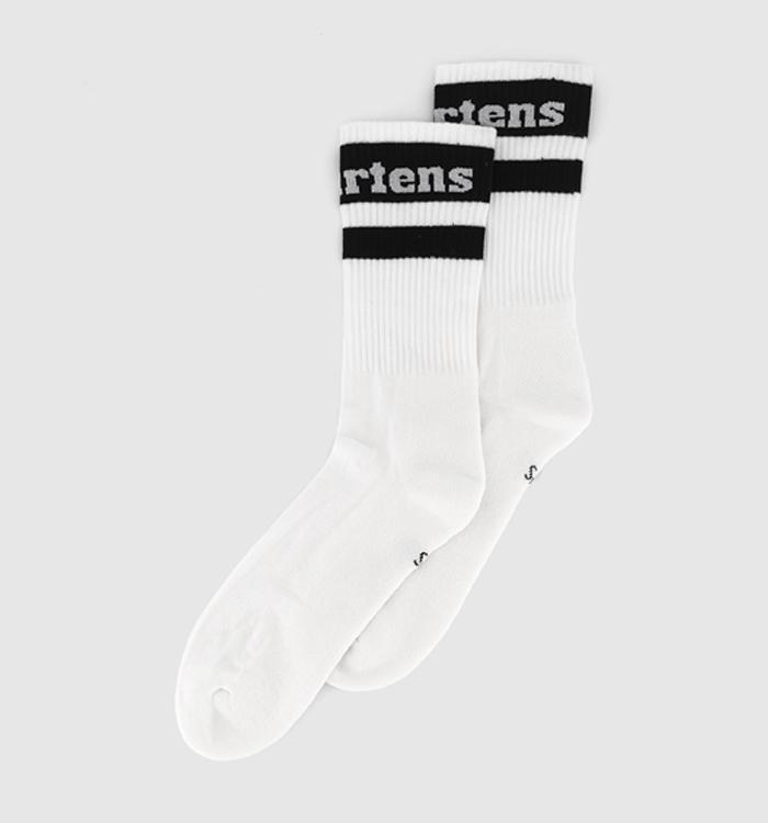 Dr. Martens Athletic Logo Socks White