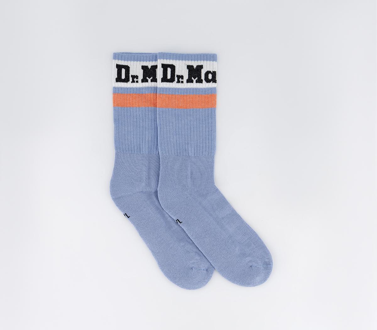 Dr. MartensAthletic Logo Socks Dr. MartensAthletic Logo SocksZen Blue Organic Cotton Blend