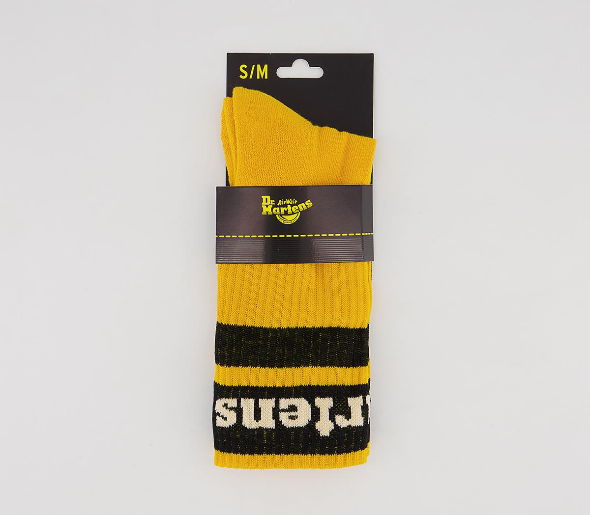 Dr. Martens Athletic Logo Socks Dr. Martens Athletic Logo Socks Yellow