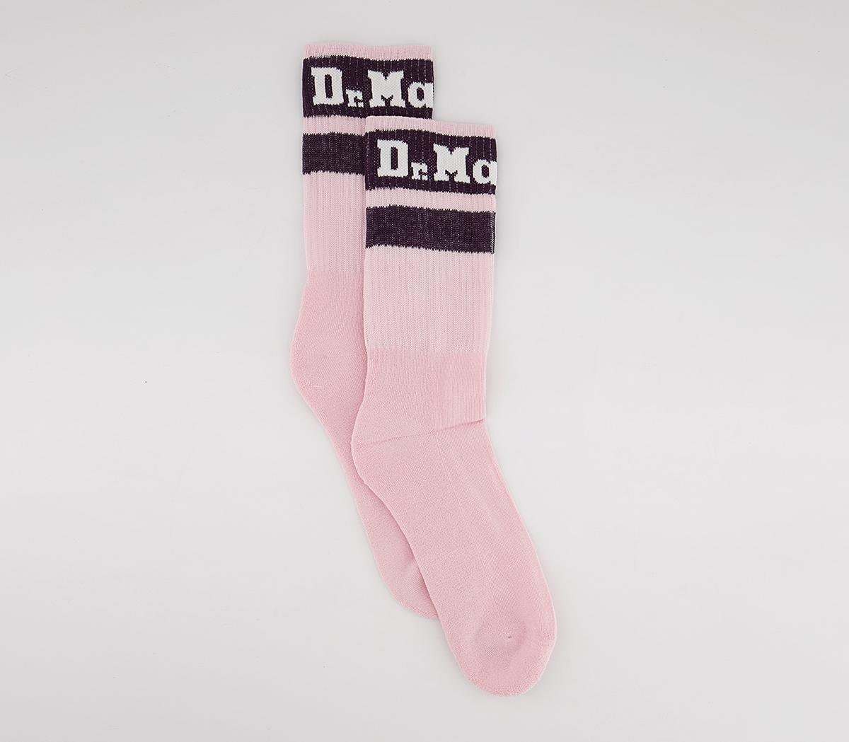Dr. MartensAthletic Logo SocksChalk Pink