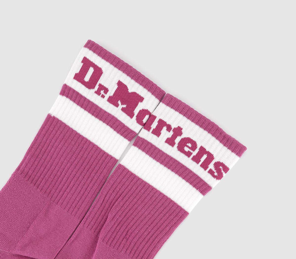 Dr. Martens Athletic Logo Sock Dr. Martens Athletic Logo Sock Thrift Pink