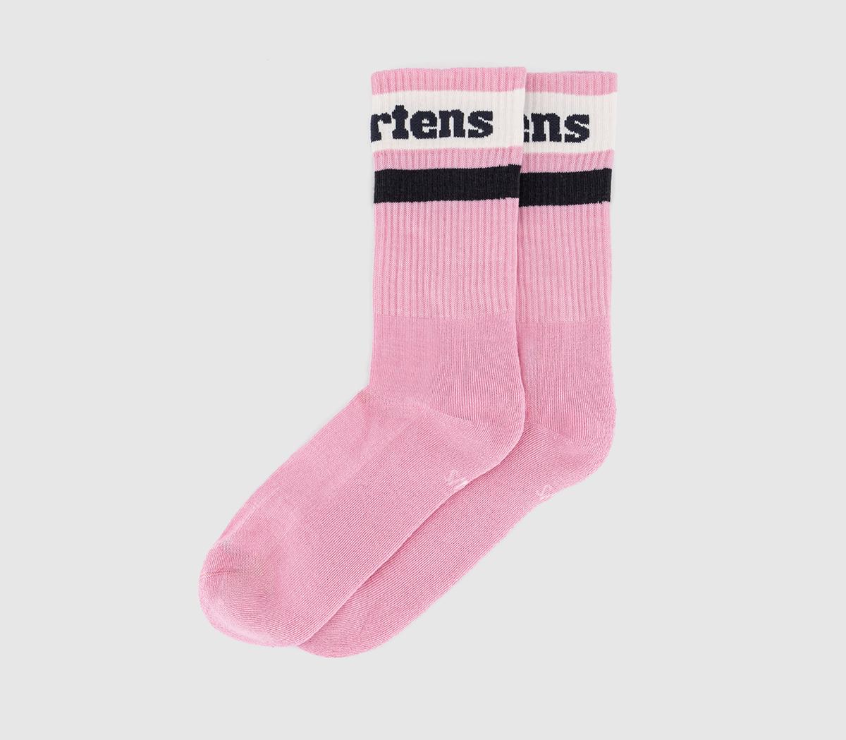 Dr. Martens Athletic Logo Socks Fondant Pink, S/m
