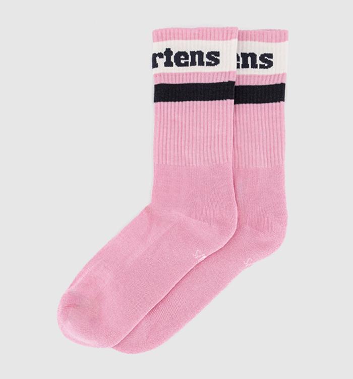 Dr. Martens Athletic Logo Socks Fondant Pink