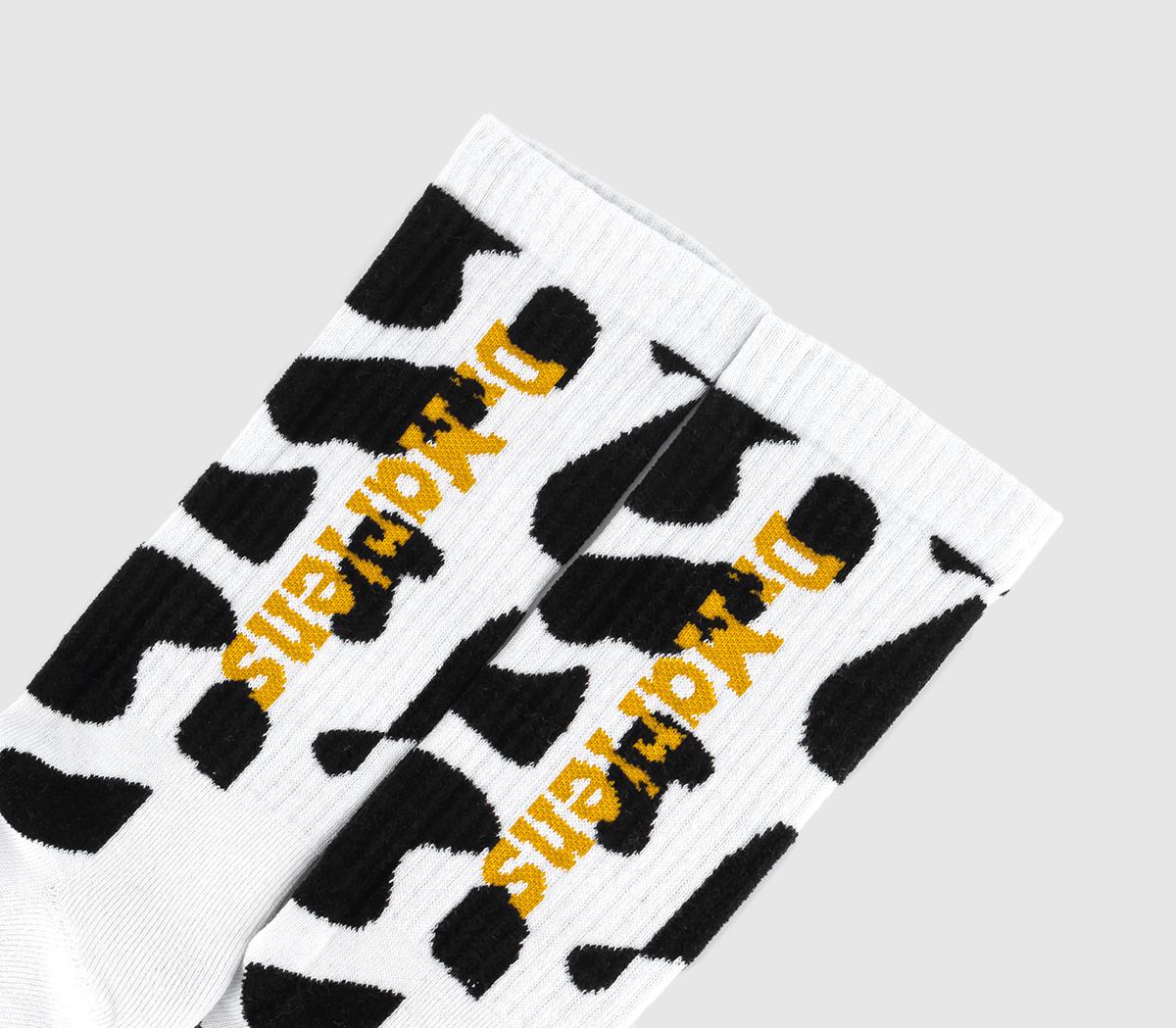 Dr. Martens Vertical Logo Socks Dr. Martens Vertical Logo Socks Cow Print