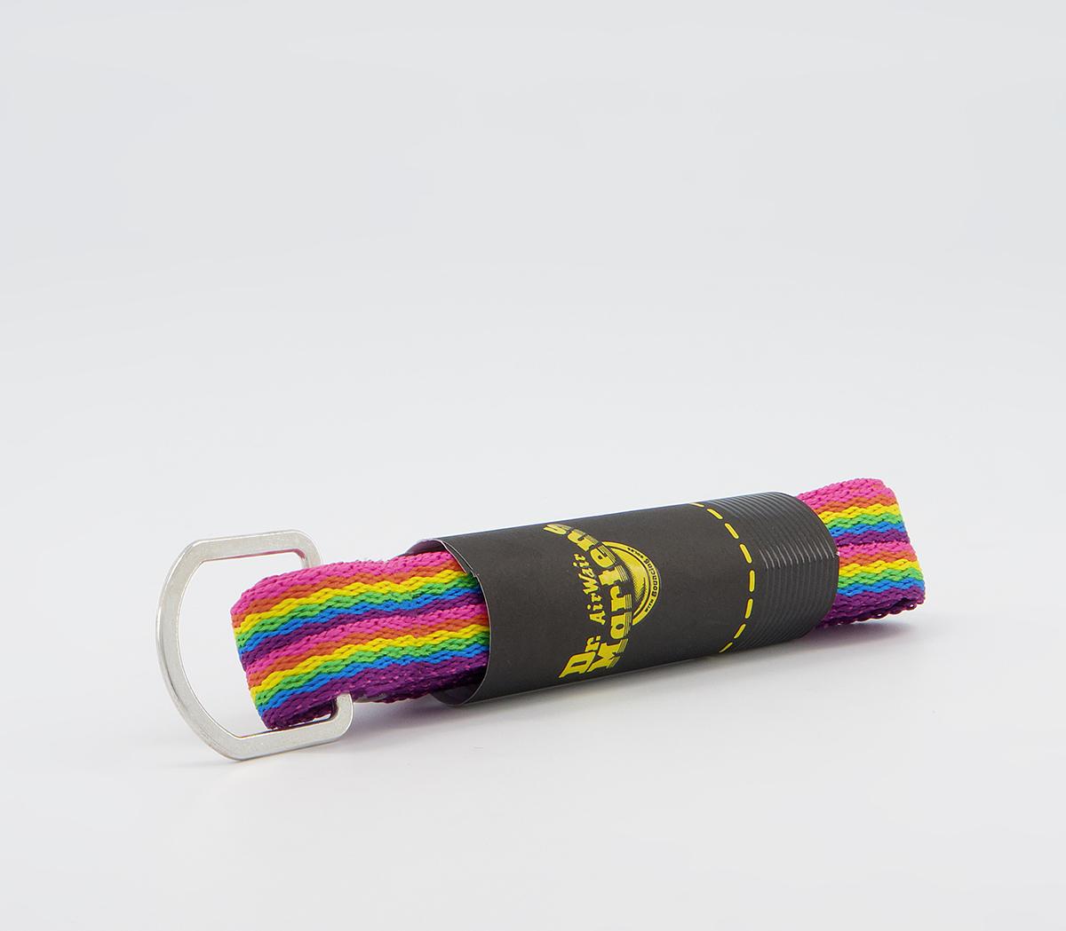 Dr. Martens 8-10 Eye Flat Laces Dr. Martens 8-10 Eye Flat Laces Multi Stripe