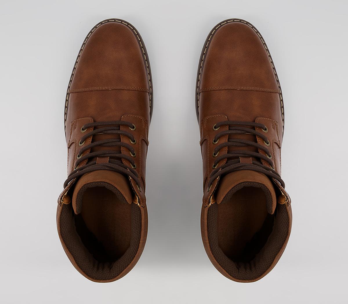 Office Bletchley Casual Toecap Boots Office Bletchley Casual Toecap Boots Brown