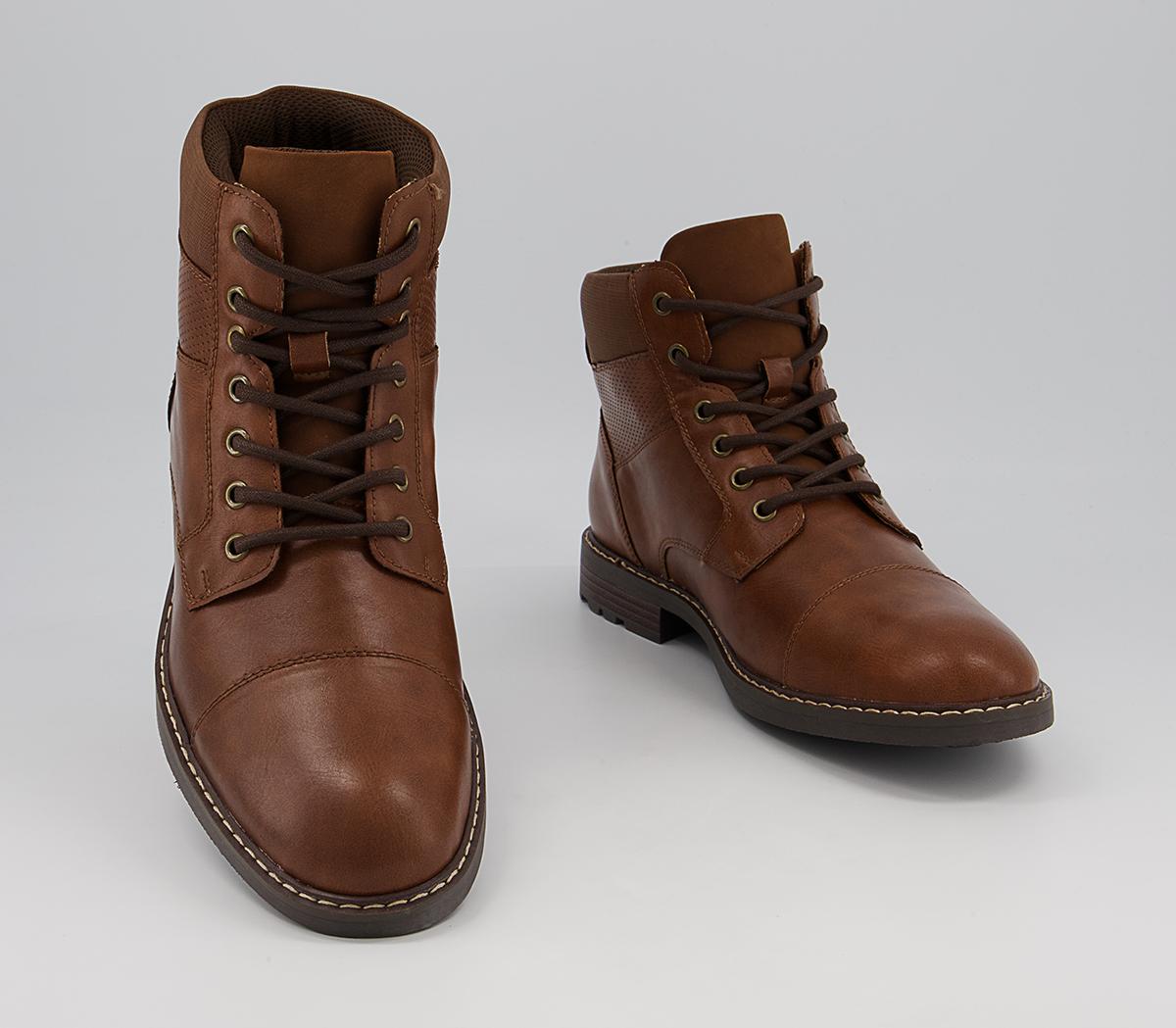 Office Bletchley Casual Toecap Boots Office Bletchley Casual Toecap Boots Brown