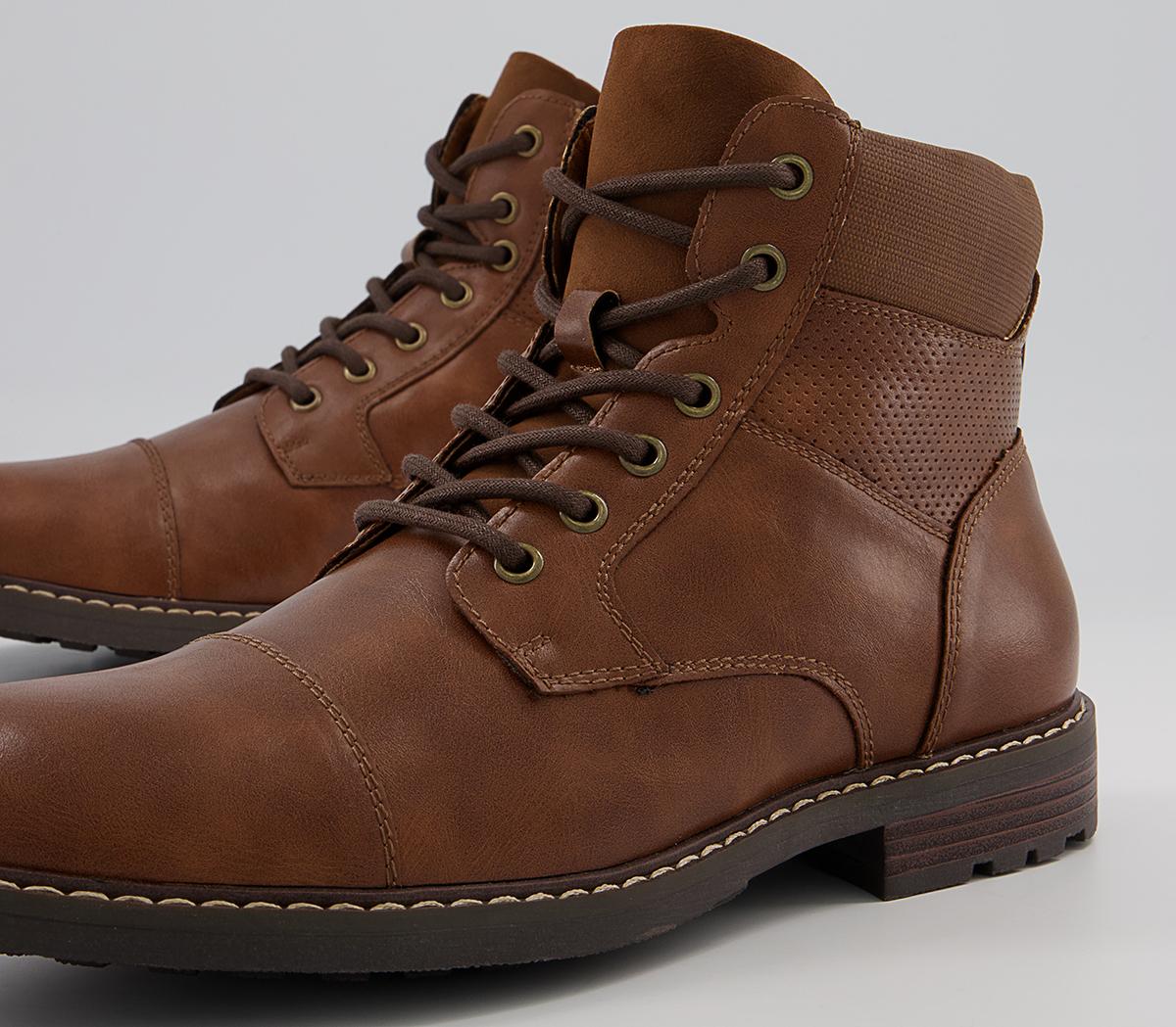Office Bletchley Casual Toecap Boots Office Bletchley Casual Toecap Boots Brown