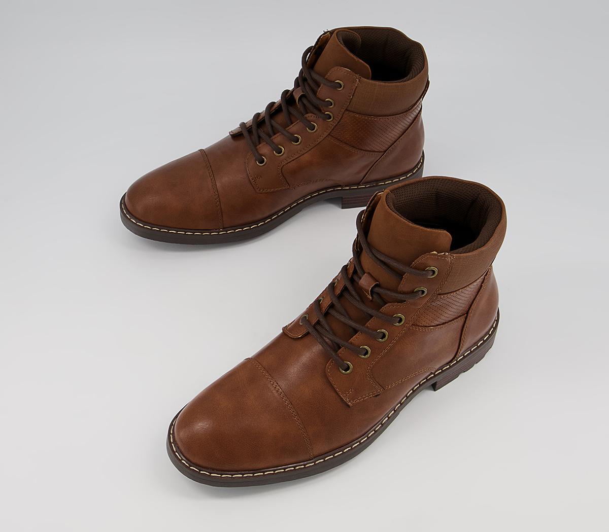 Office Bletchley Casual Toecap Boots Office Bletchley Casual Toecap Boots Brown