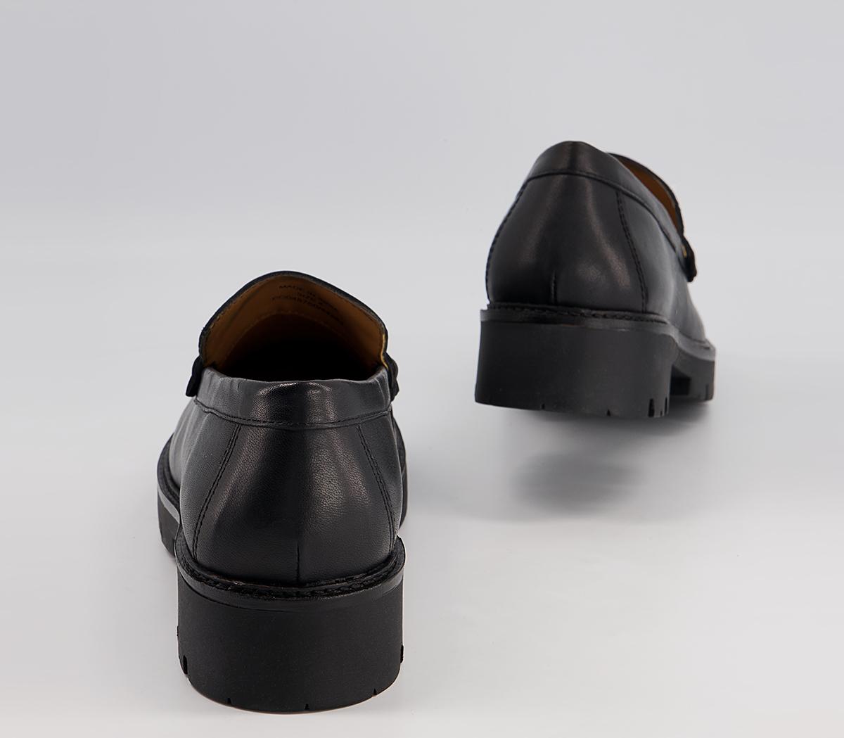 Office Frame Chunky Loafers Office Frame Chunky Loafers Black Leather
