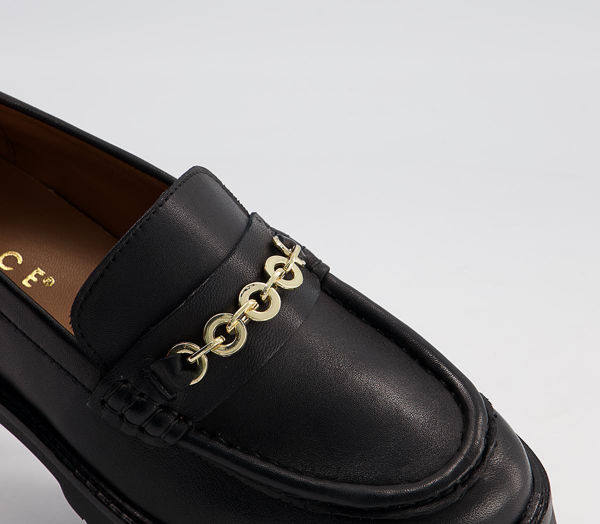 Office Frame Chunky Loafers Office Frame Chunky Loafers Black Leather