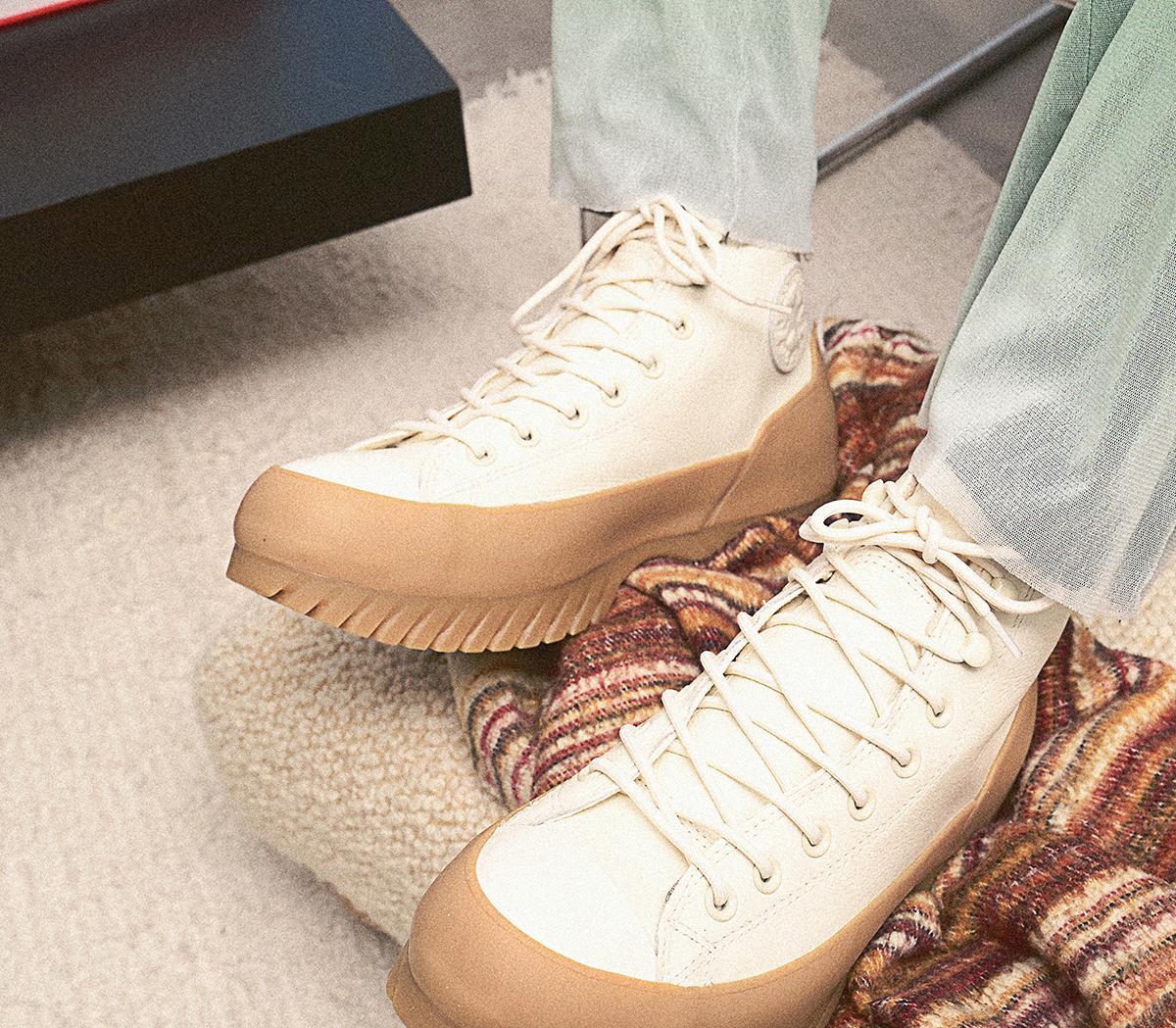 Converse All Star Lugged Winter 2.0 Trainers Converse All Star Lugged Winter 2.0 Trainers Egret Light Twine